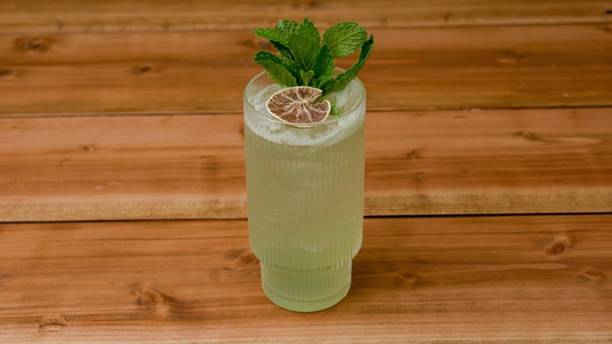 Garden Fizz menu item